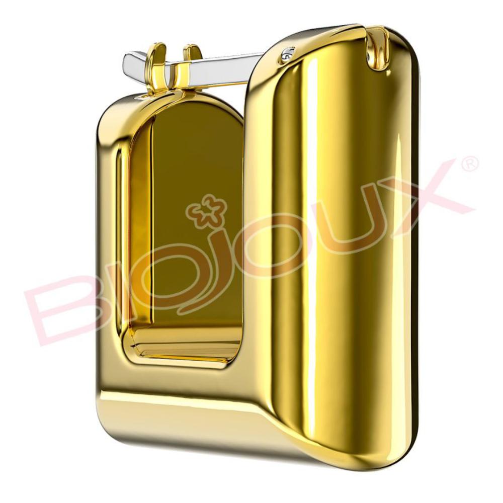 BJT288 ORECCHINI LOTUS 16 MM GOLD PLATED