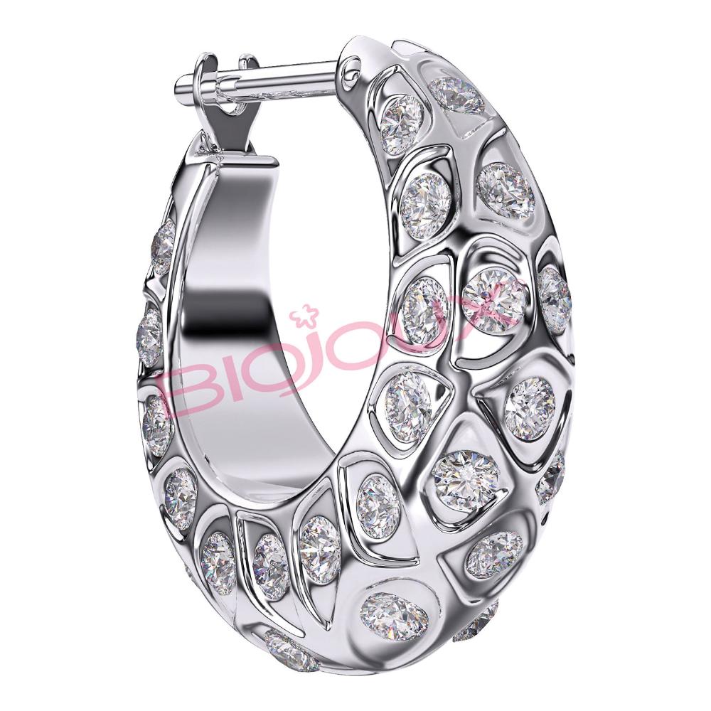 Biojoux - orecchini peony 16 millimetri stainless steel BJT289