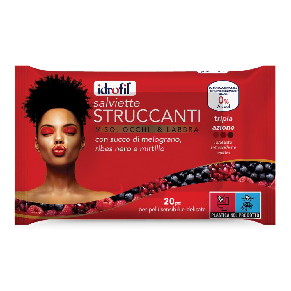 SALVIETTE STRUCCANTI MELOGR 20PZ