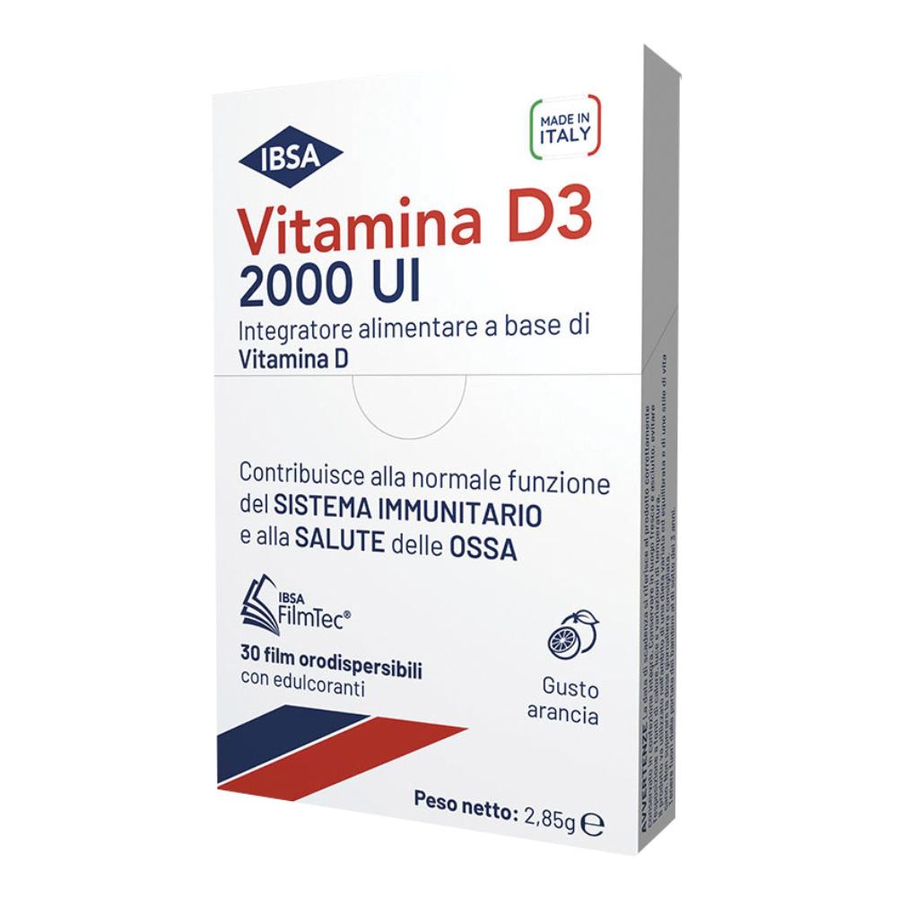 Vitamina d3 2000 UI - ibsa - 30 film orodispersibili