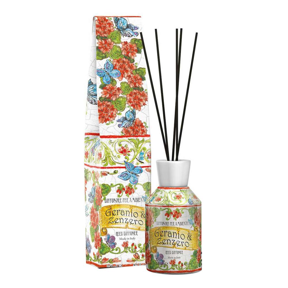 MAIOLICHE DIFFUSORE AMBIENTE GERANIO & ZENZERO 250 ML