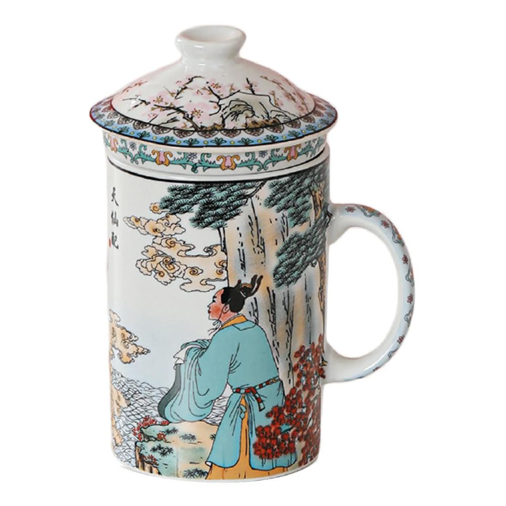 OLD CHINA INFUSIERA PORCELLANA ORIZZONTE