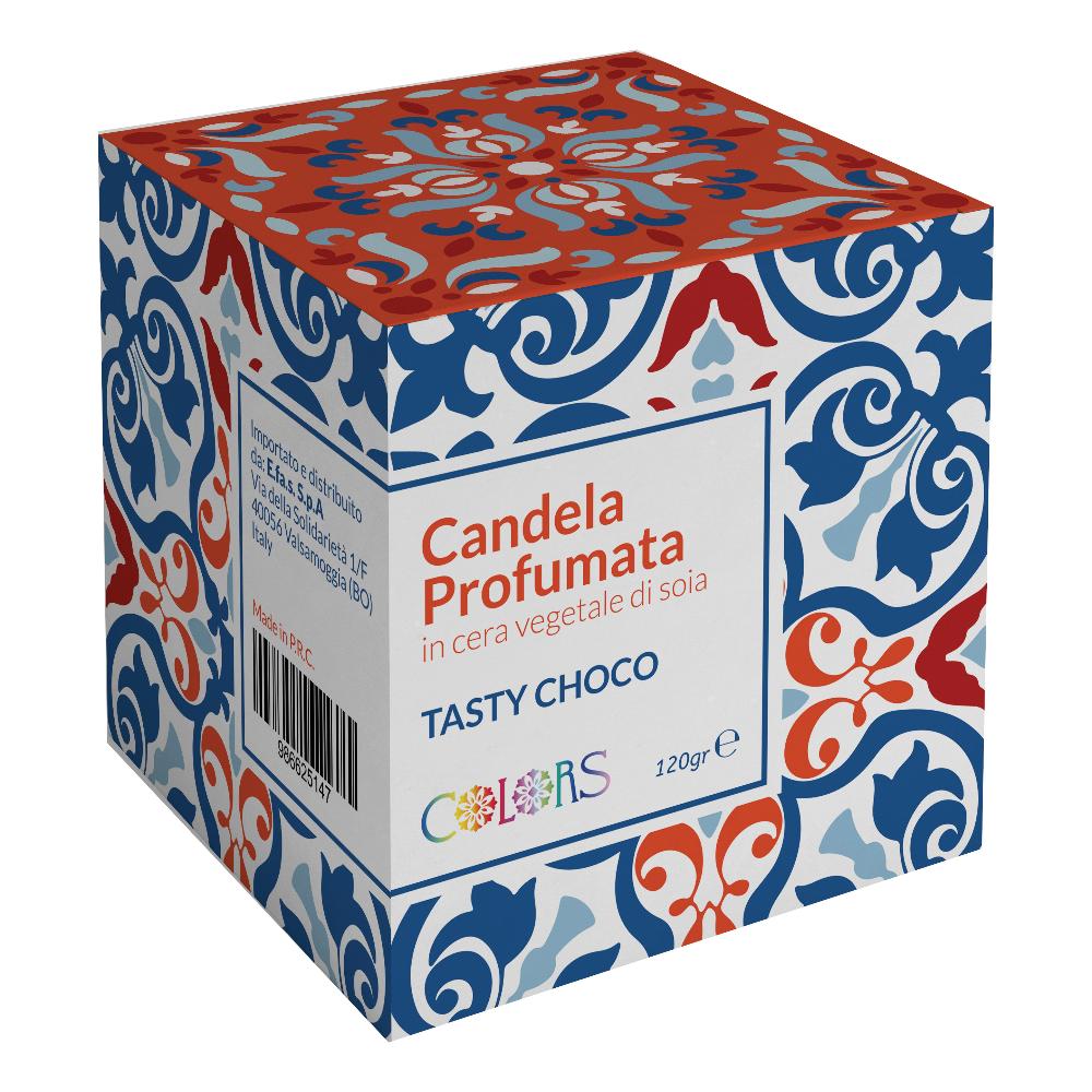 COLORS CANDELA TASTY CHOCO CIOCCOLATA E ARANCIA