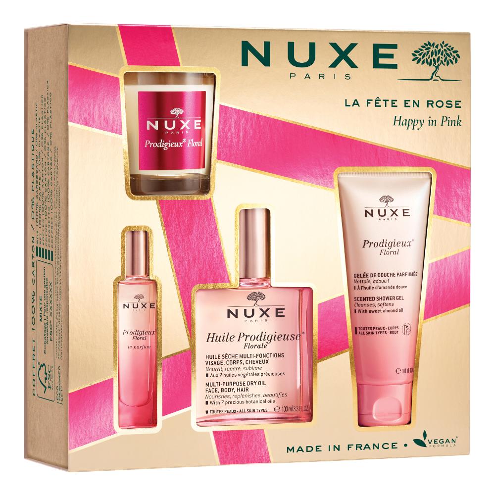 NUXE XMAS COFFRET HUILE PRODIGIEUSE FLORALE COLLECTION 2023