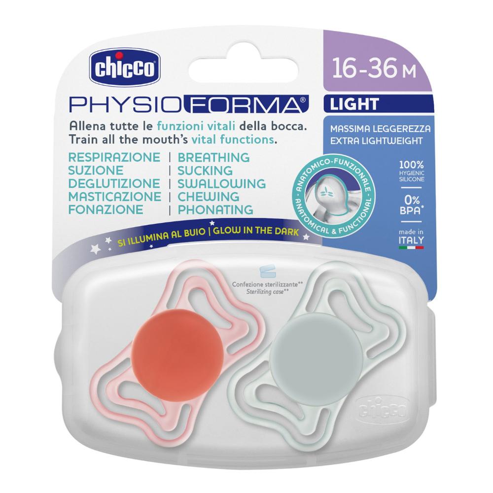 CHICCO LIGHT LE 16-36 MIX 2 PEZZI