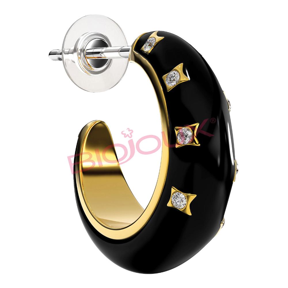 BJT309 ORECCHINI BERTHE GOLD PLATED