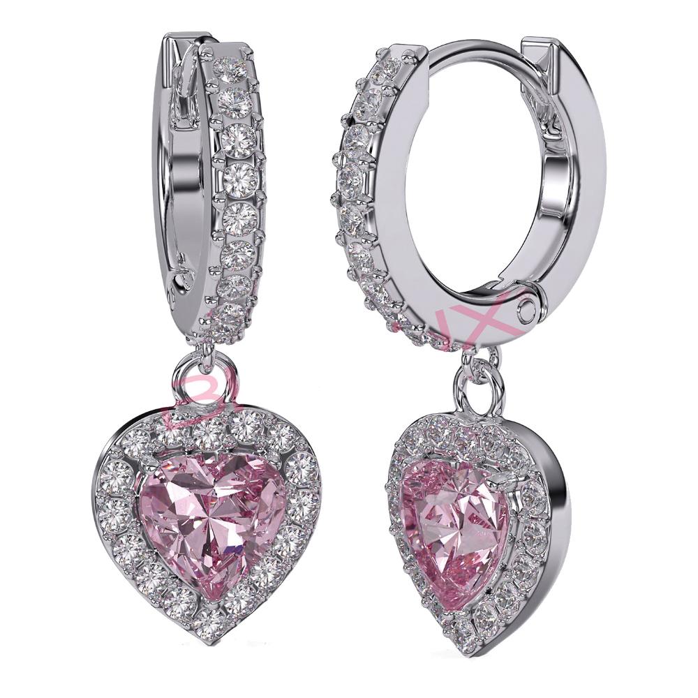 BJT314 ORECCHINI ALMA ROSE STAINLESS STEEL