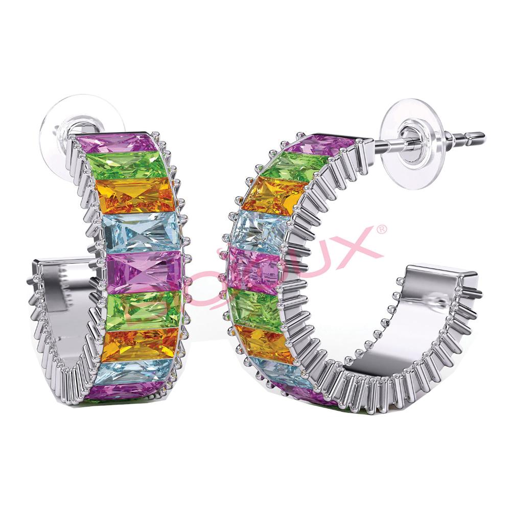 BJT326 ORECCHINI ELLEN COL STAINLESS STEEL