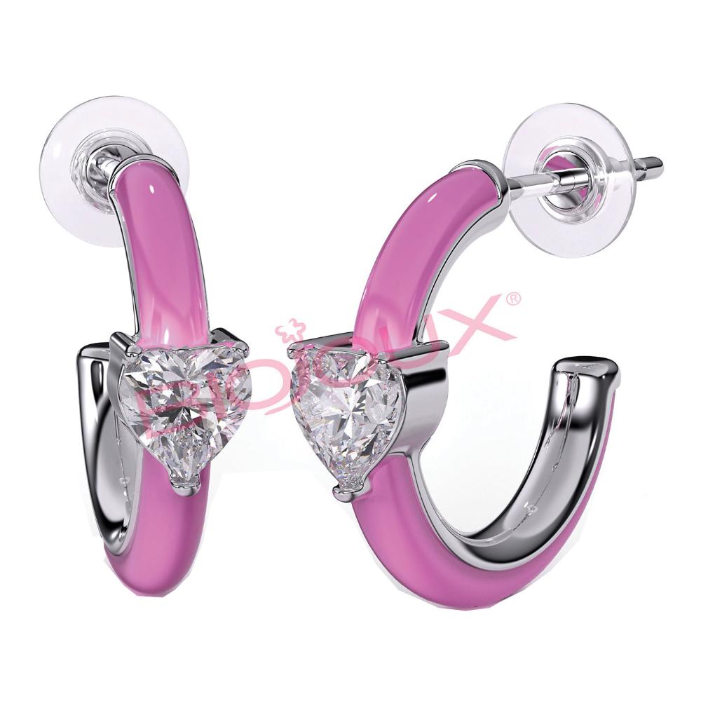 BJT336 ORECCHINI LEILA 16 MM STAINLESS STEEL