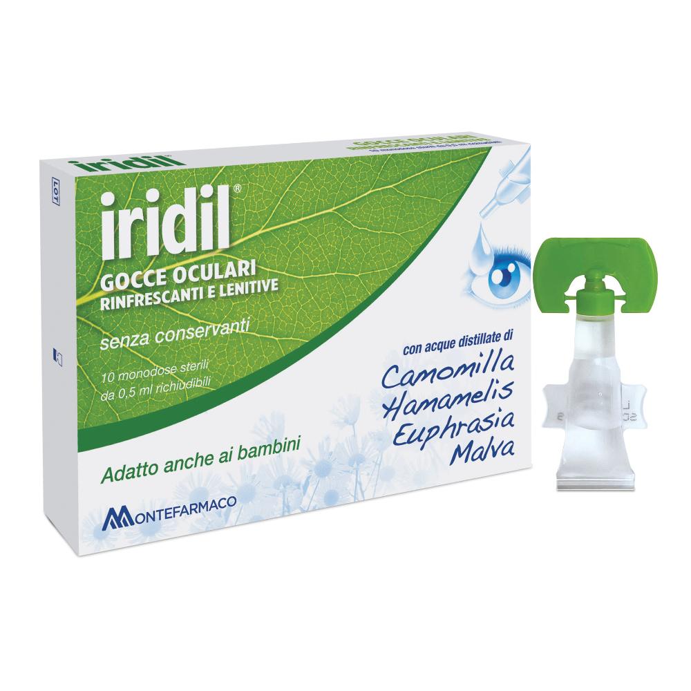GOCCE OCULARI IRIDIL 20 AMPOLLE MONODOSE DA 0,5 ML