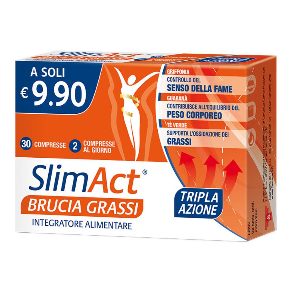 SLIM ACT BRUCIA GRASSI 30CPR