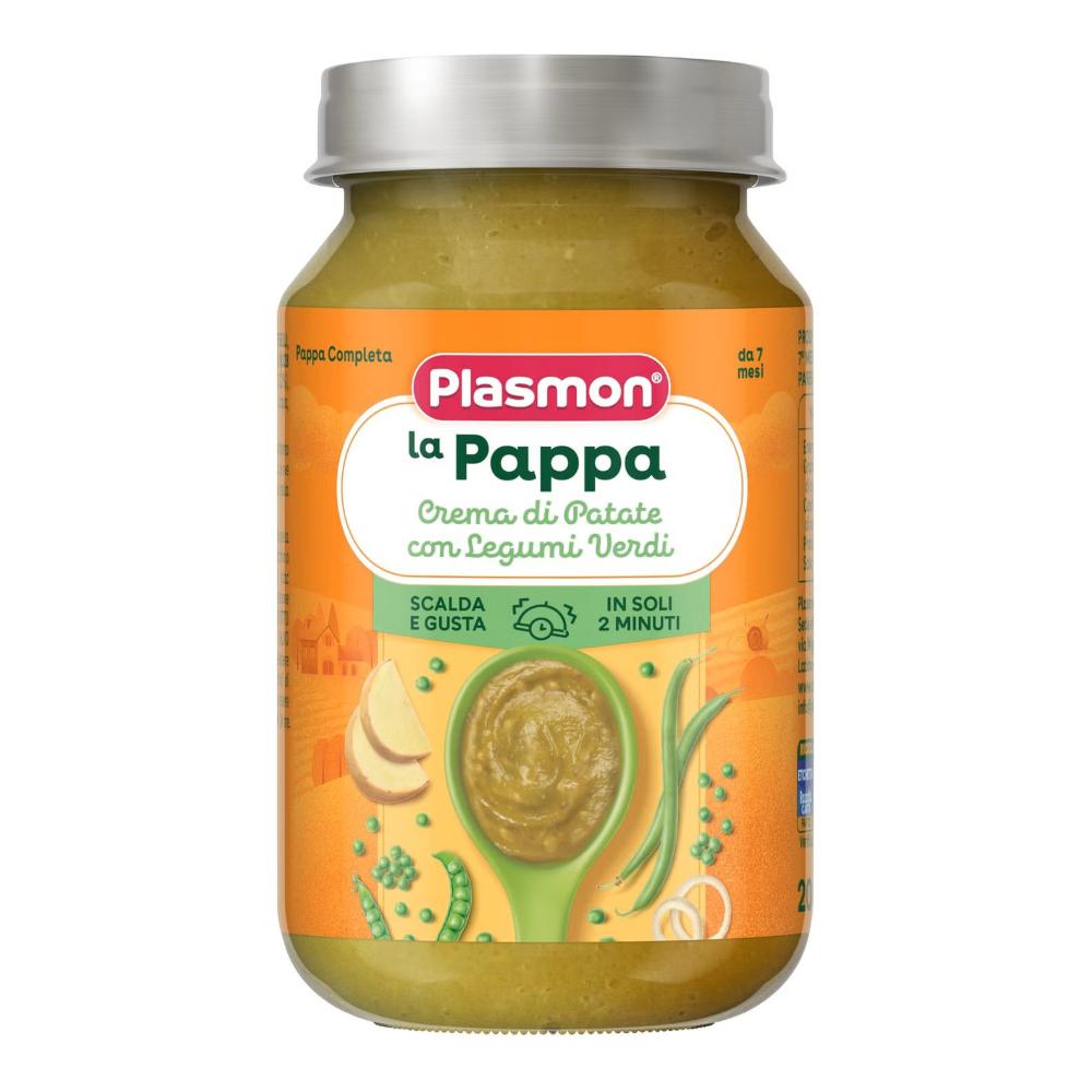 PLASMON LA PAPPA CREMA DI PATATE CON LEGUMI VERDI 200 G