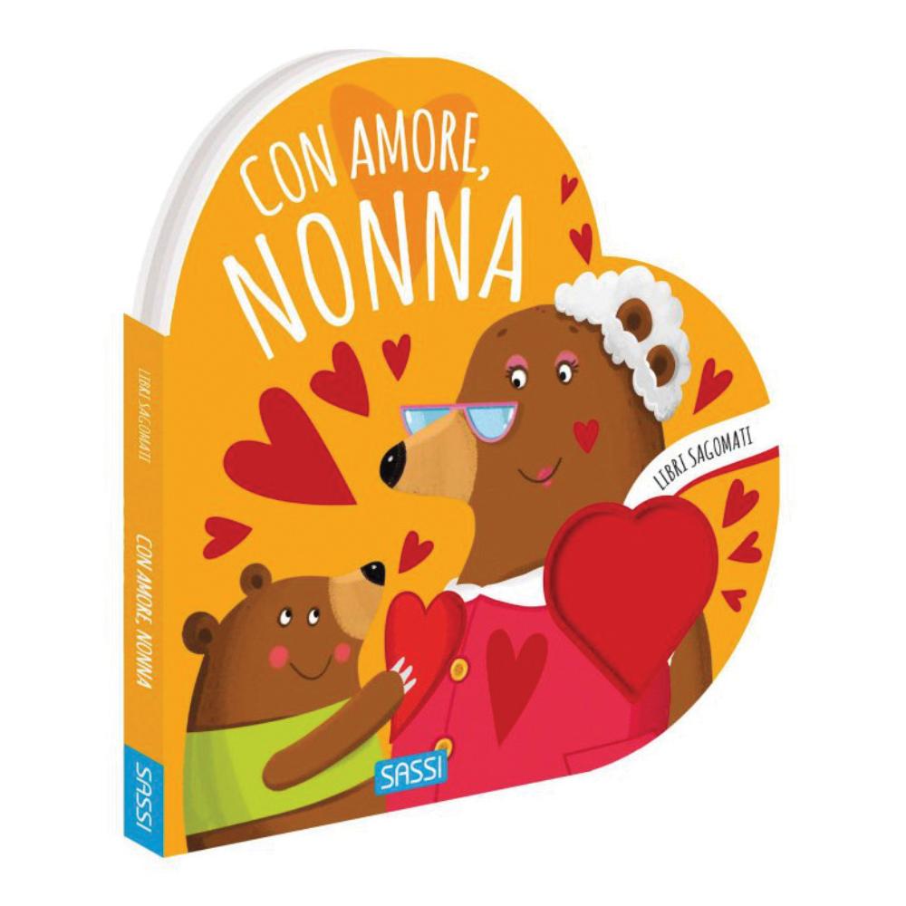Libri sagomati - con amore nonna