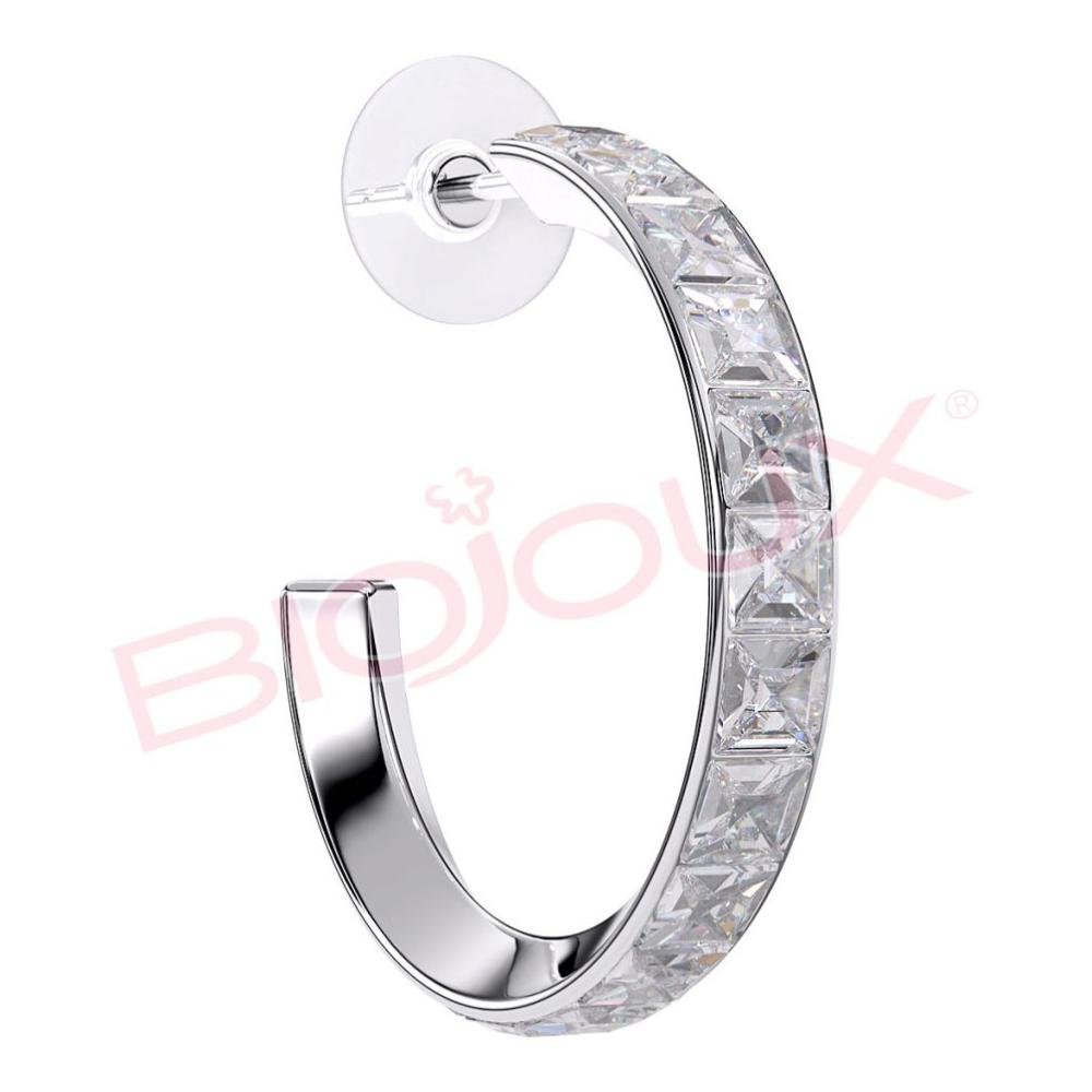 BJT337 ORECCHINO IN ACCIAIO USTICA SS