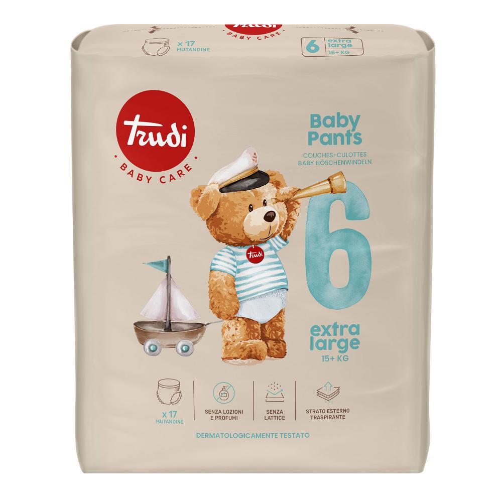 TRUDI BABY PANTS XL 15+KG 17PZ