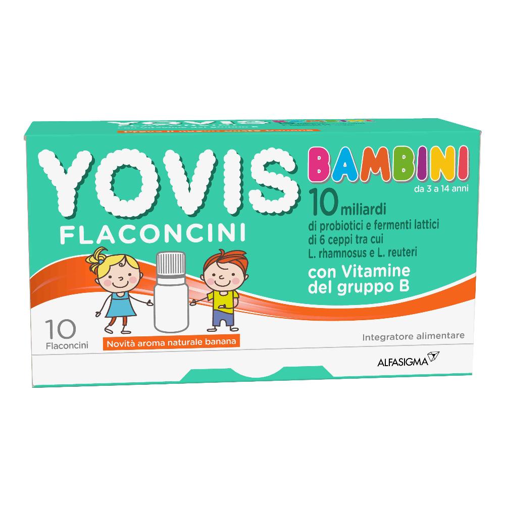 Yovis bambini gusto banana - 10 flaconcini da 10 millilitri