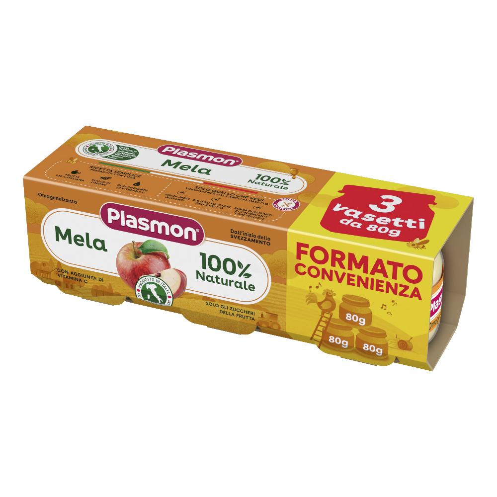 PLASMON OMOG MELA 3PZ 80G
