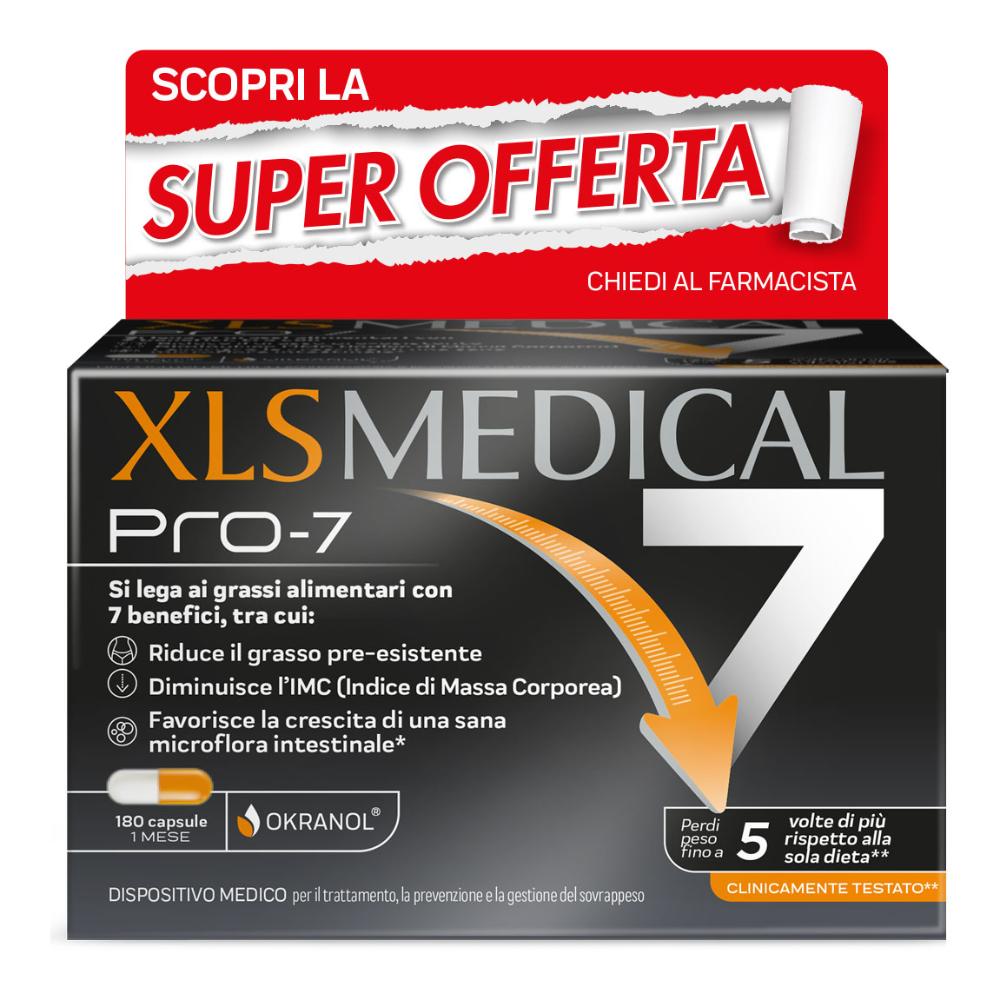 Xls medical pro-7 180 capsule