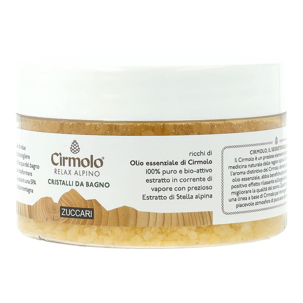 Cirmolo Cristalli da Bagno 250 grammi