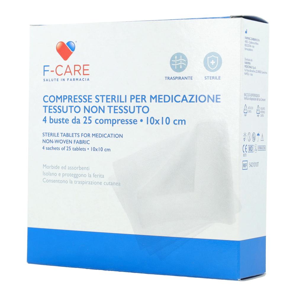 GARZA F CARE TNT 10X10CM 100PZ